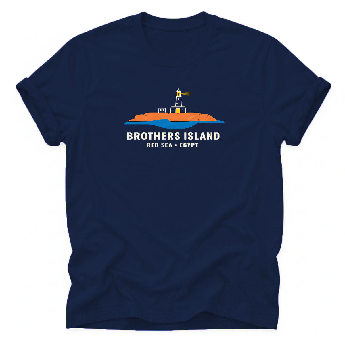 Navy Brothers Island – Unisex T-Shirt