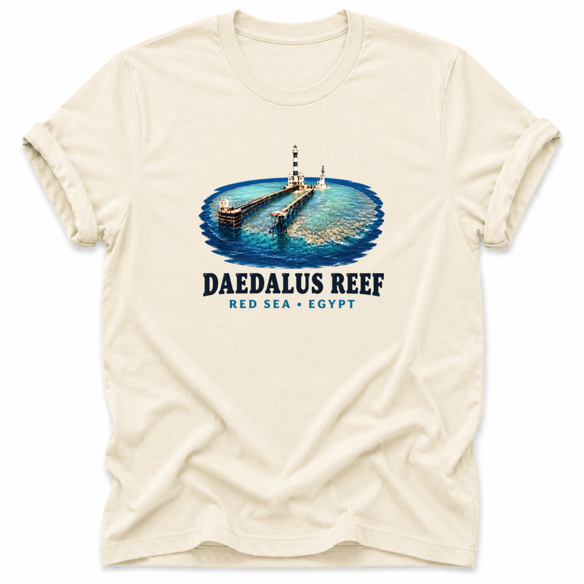 Natural Daedalus Reef – Red Sea Egypt Diving T-Shirt | Reef Stories