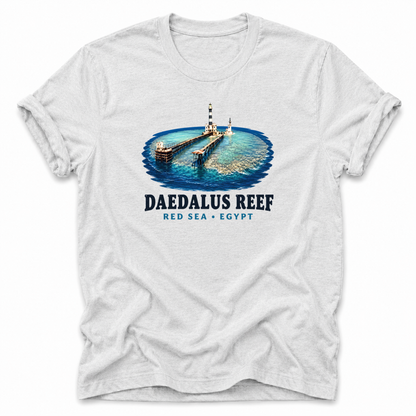Ash Daedalus Reef – Red Sea Egypt Diving T-Shirt | Reef Stories