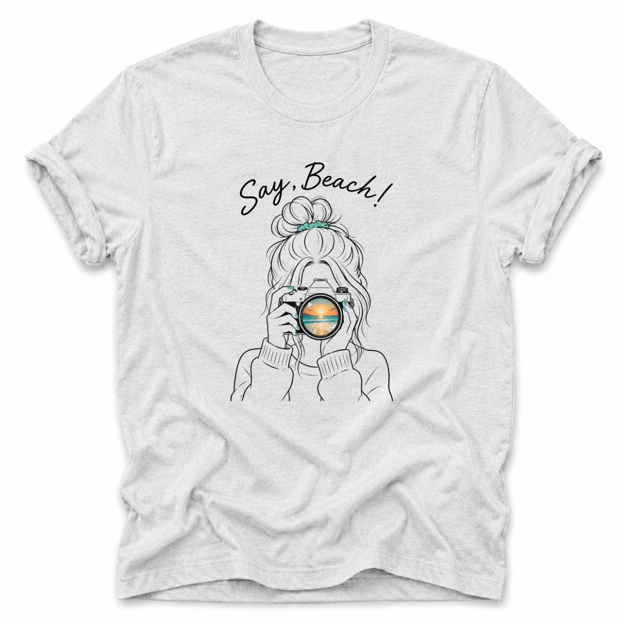Say, Beach! Unisex T-Shirt